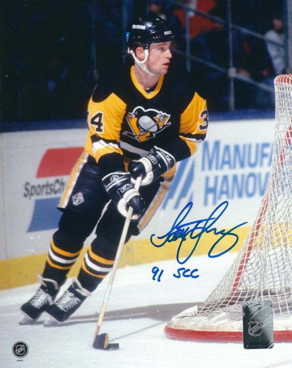 Autographed SCOTT YOUNG 8x10 Pittsburgh Penguins Photo