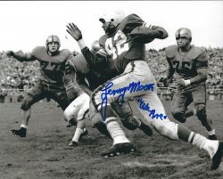 Autographed Lenny Moore Penn State Nittany Lions 8x10 Photo with COA
