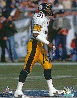 Autographed DONNIE SHELL 8X10 Pittsburgh Steelers Photo