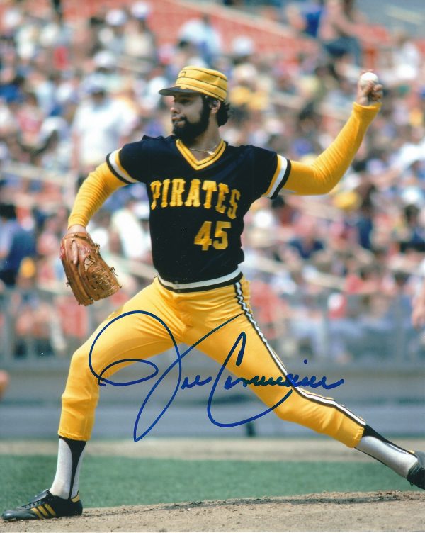 Autographed JOHN CANDELARIA 8X10 Pittsburgh Pirates Photo