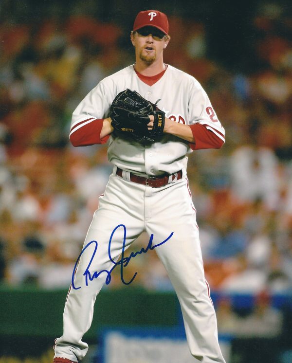 AUTOGRAPHED RYAN FRANKLIN 8x10 Philadelphia Phillies Photo