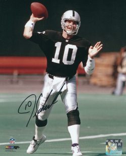 Autographed JAY SCHROEDER 8x10 Oakland Raiders photo