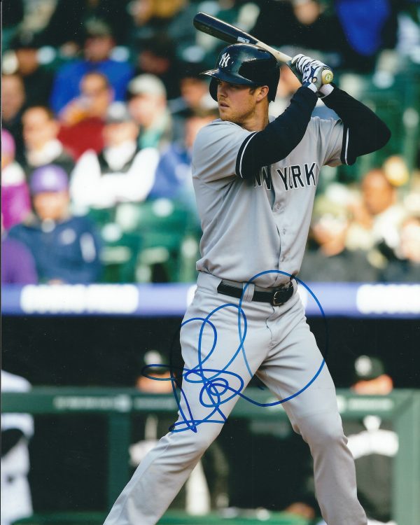 AUTOGRAPHED BRENNAN BOESCH 8X10 NEW YORK YANKEES photo