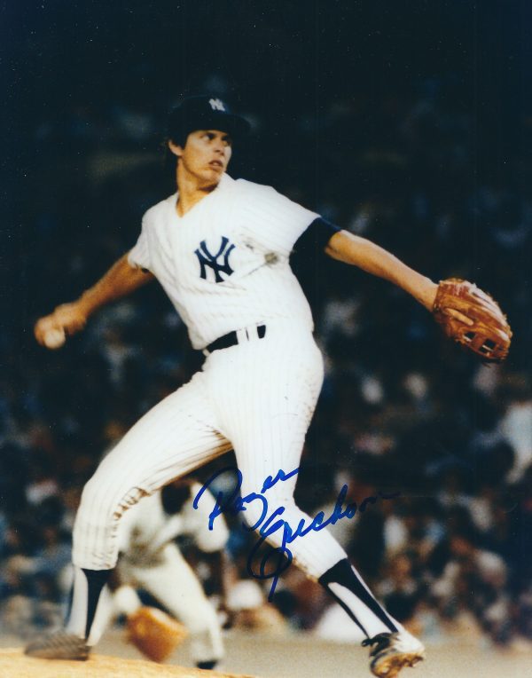 AUTOGRAPHED ROGER ERICKSON 8x10 New York Yankees Photo