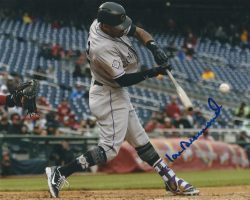 AUTOGRAPHED IAN DESMOND 8X10 Colorado Rockies Photo