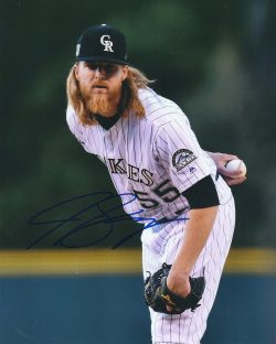 AUTOGRAPHED JON GRAY 8X10 Colorado Rockies Photo