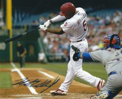 AUTOGRAPHED NICK WILLIAMS 8X10 Philadelphia Phillies Photo
