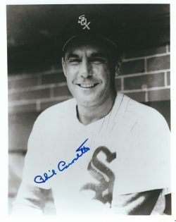 AUTOGRAPHED  PHIL CAVARETTA 8x10 Chicago White Sox photo