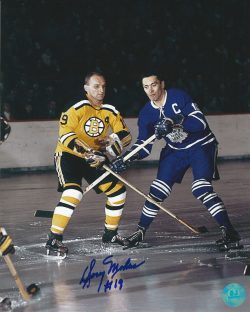 Autographed DOUG MOHNS 8X10 Boston Bruins  Photo