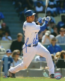 AUTOGRAPHED JUAN CASTRO 8x10 Los Angeles Dodgers photo