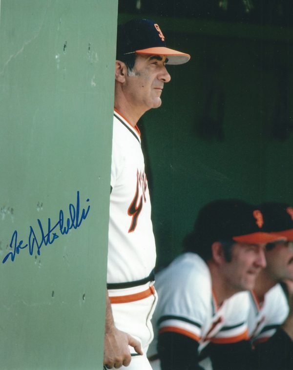 AUTOGRAPHED JOE ALTOBELLI 8X10 San Francisco Giants Photo