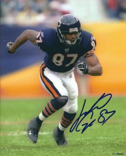 AUTOGRAPHED JUSTIN GAGE 8x10 Chicago Bears Photo