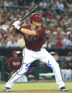 Autographed CHRIS OWINGS 8X10 Arizona Diamondbacks Photo