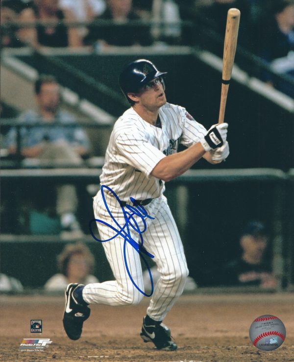 Autographed JAY BELL 8X10 Arizona Diamondbacks Photo