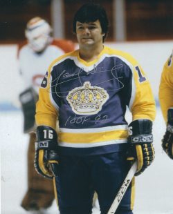 Autographed MARCEL DIONNE 8x10 Los Angeles Kings Photo