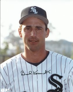 AUTOGRAPHED  BRAD KOMMINSK 8X10 Chicago White Sox Photo