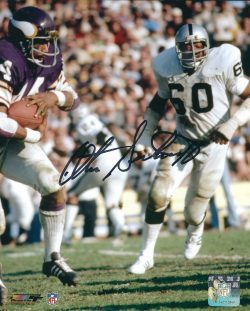 Autographed OTIS SISTRUNK 8x10 Oakland Raiders photo