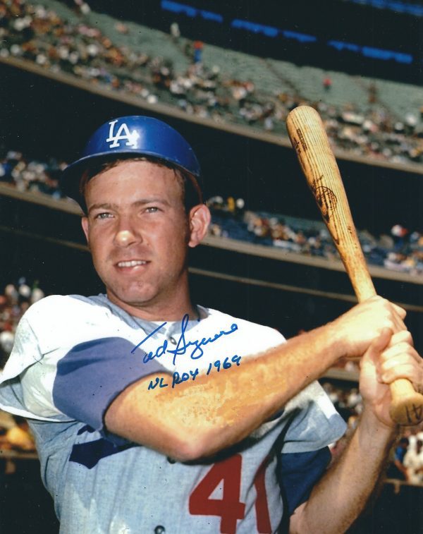AUTOGRAPHED TED SIZEMORE 8X10 Los Angeles Dodgers photo