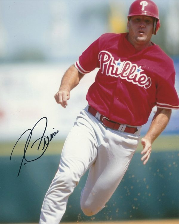 AUTOGRAPHED TOM PRINCE 8X10 Philadelphia Phillies Photo