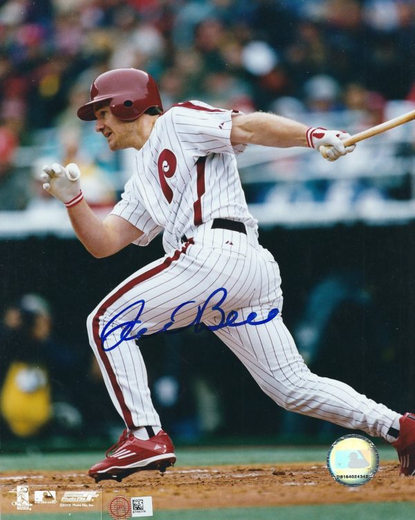 AUTOGRAPHED DAVID BELL 8x10 Philadelphia Phillies Photo