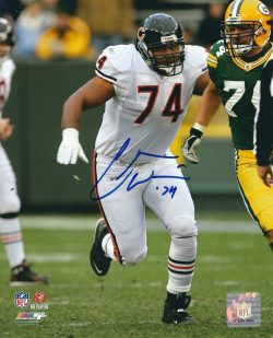 Autographed 8X10 Photo - CHRIS WILLIAMS Chicago Bears