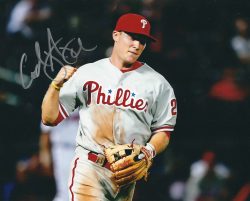 AUTOGRAPHED Cody Asche  8X10 Philadelphia Phillies Photo