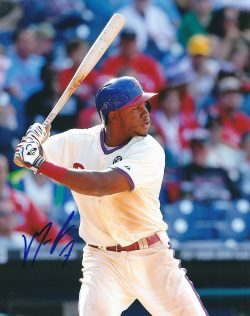AUTOGRAPHED MAIKEL FRANCO 8X10 Philadelphia Phillies Photo