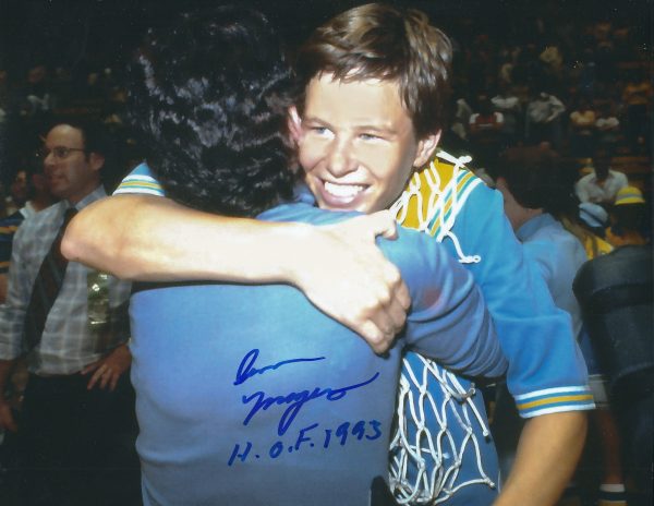 Autographed ANN MEYERS 8X10 UCLA photo