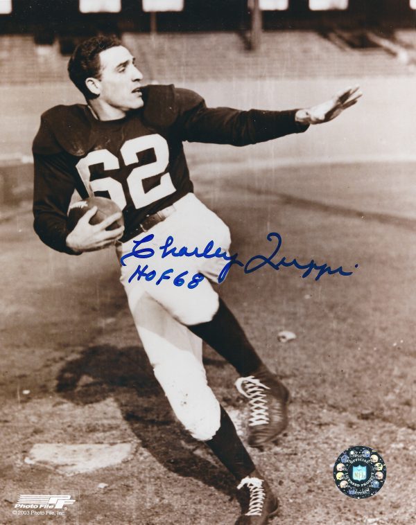 Autographed CHARLEY TRIPPI 8X10 Chicago Cardinals Photo