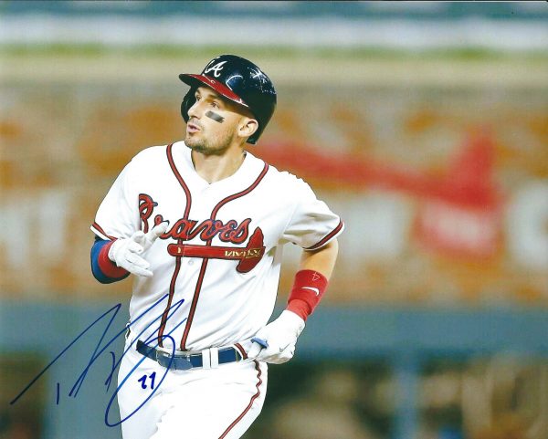 AUTOGRAPHED RYAN FLAHERTY  8X10 Atlanta Braves photo