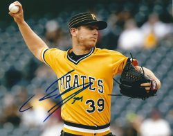 Autographed CHAD KUHL 8X10 Pittsburgh Pirates Photo