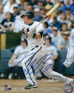 AUTOGRAPHED CASEY MCGEHEE 8x10 Milwaukee Brewers Photo