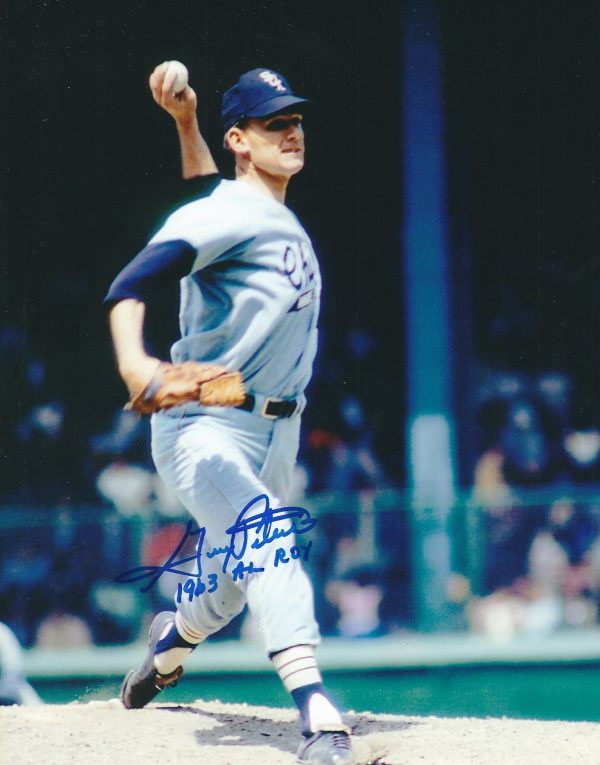 AUTOGRAPHED GARY PETERS  8X10 Chicago White Sox Photo