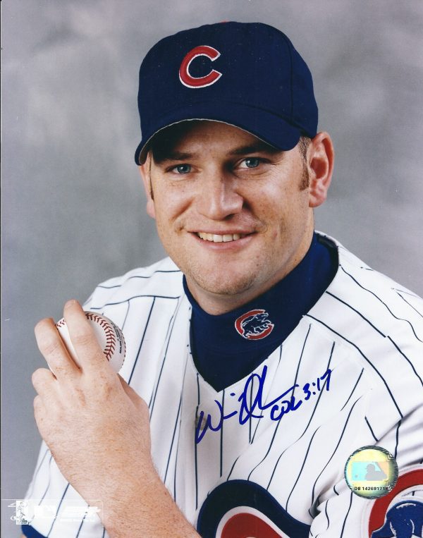 AUTOGRAPHED WILL OHMAN 8X10 Chicago Cubs Photo