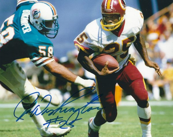 Autographed  JOE WASHINGTON 8x10 Washington Redskins Photo