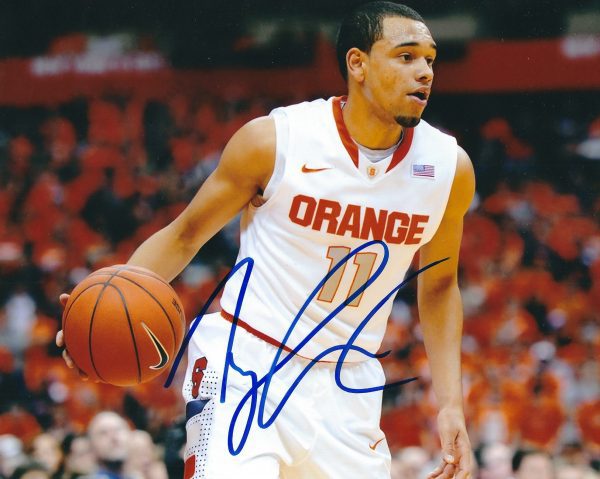 Autographed  TYLER ENNIS Syracuse Orangemen 8x10 Photo