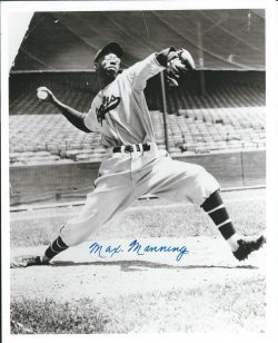 Autographed Negro League Photos