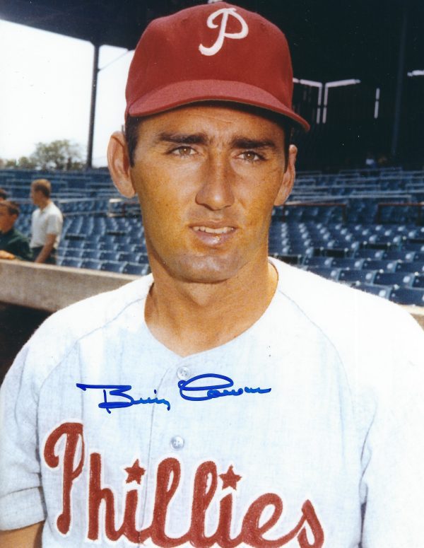 AUTOGRAPHED BILLY COWAN 8x10 Philadelphia Phillies Photo