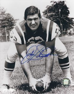Autographed JOHN SCHMITT 8X10 New York Jets photo