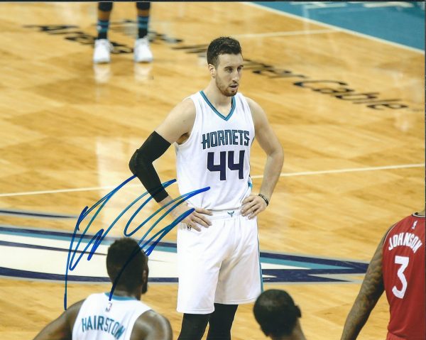Autographed FRANK KAMINSKY 8x10 Charlotte Hornets Photos