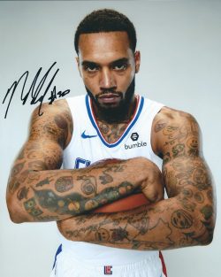Autographed MIKE SCOTT 8X10 Los Angeles Clippers Photo