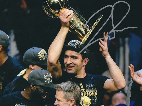 AUTOGRAPHED ZAZA PACHULIA 8x10 Golden State Warriors Photo