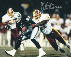 Autographed MONTE COLEMAN 8x10 Washington Redskins Photo