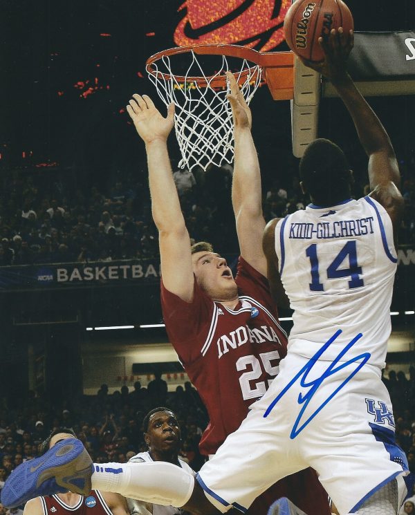 Autographed Michael Kidd-Gilchrist University of Kentucky Wildcats 8x10 photo
