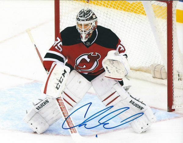 Autographed CORY SCHNEIDER 8X10 New Jersey Devils Photo