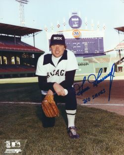 Autographed GOOSE GOSSAGE 8X10 Chicago White Sox Photo