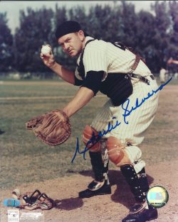 AUTOGRAPHED CHARLIE SILVERA 8x10 New York Yankees Photo