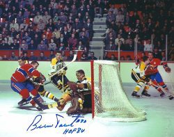 Autographed BERNIE PARENT 8X10 Boston Bruins  Photo