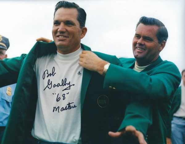 Autographed BOB GOALBY 8x10 PGA Photo