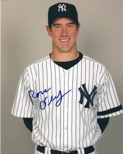 AUTOGRAPHED ROSS OHLENDORF photo  New York Yankees